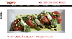 Desktop Screenshot of denveritalianrestaurants.net